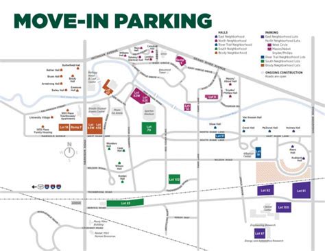 free parking on msu campus|parking near michigan state university.